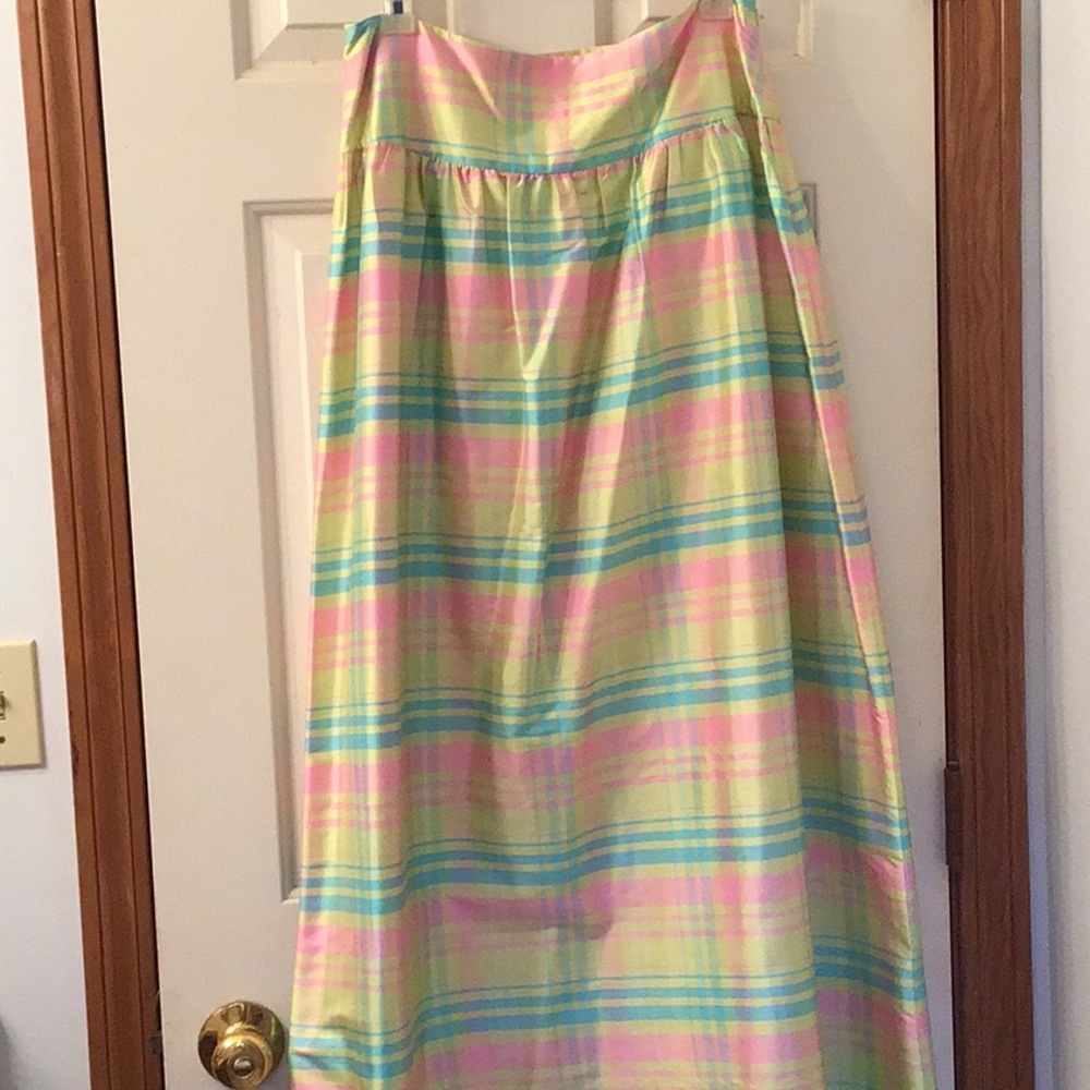 Lilly Pulitzer white label maxi skirt